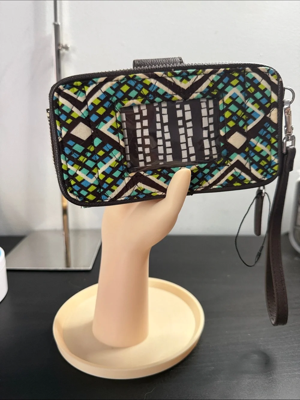 Vera Bradley RFID Georgia Wristlet Wallet Like New